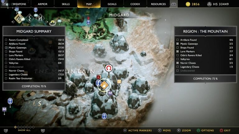 God of War (2018): All Treasure Maps Locations, Clues, and Loot Spots 