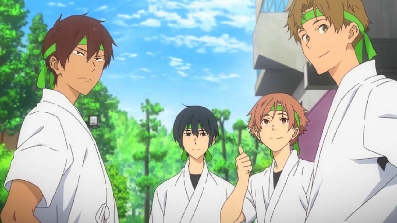 El elegante saludo de Año Nuevo de Tsurune anuncia la portada del estreno de la película de verano de 2022