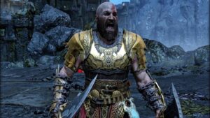 Faça de Kratos um mago de batalha com o conjunto de armadura Valquíria em God of War