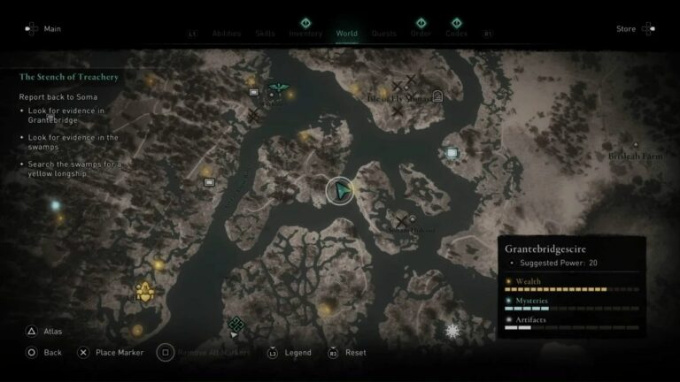 AC Valhalla: Yellow Longship Location - The Stench of Treachery Quest