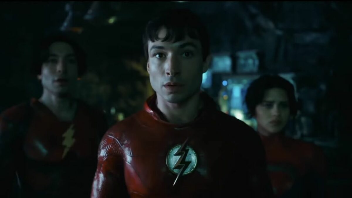 BTS Picture with Ezra Miller Raises Anticipation for The Flash 2022