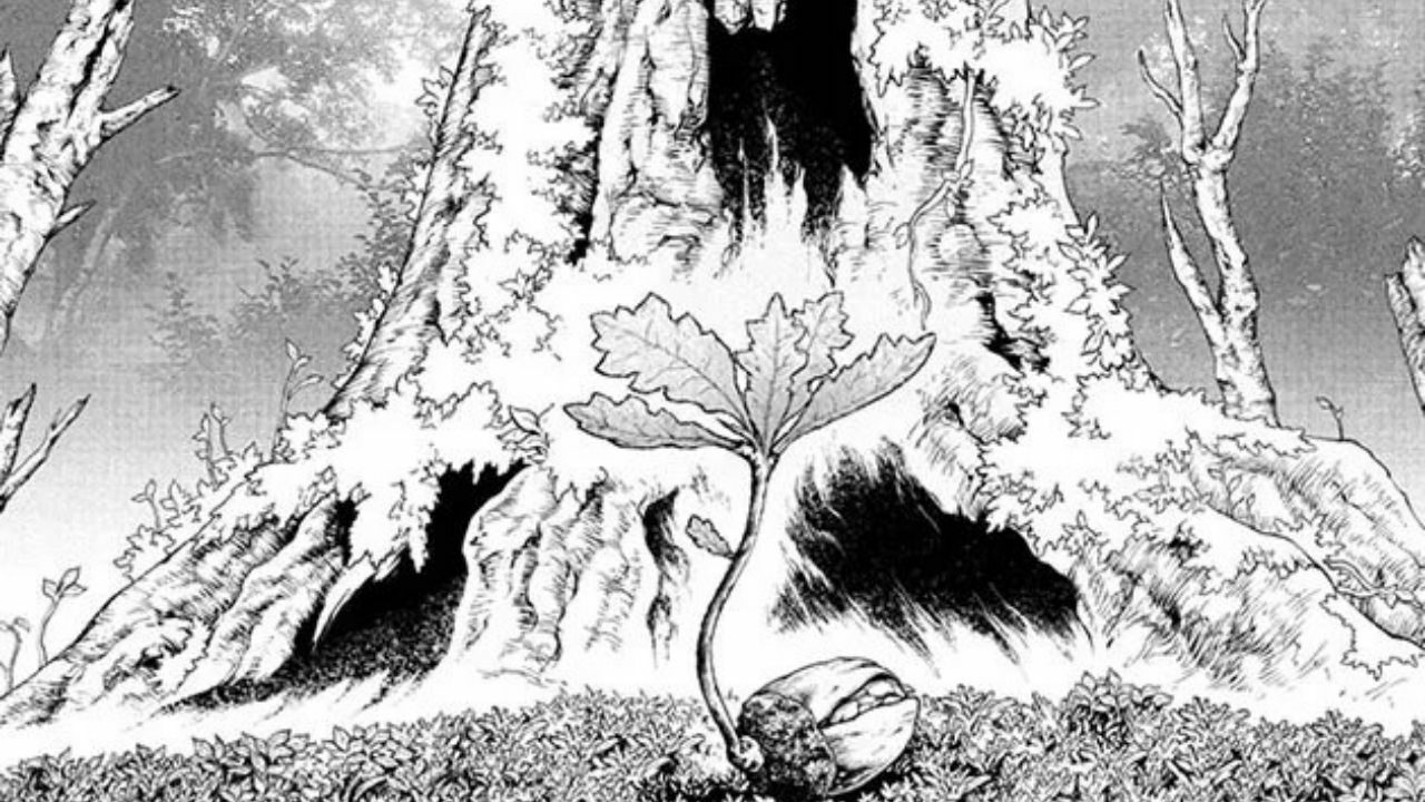 ‘Dr. Stone’ Ch 230: Senku About to Strike a Crazy New Deal with Why-man cover