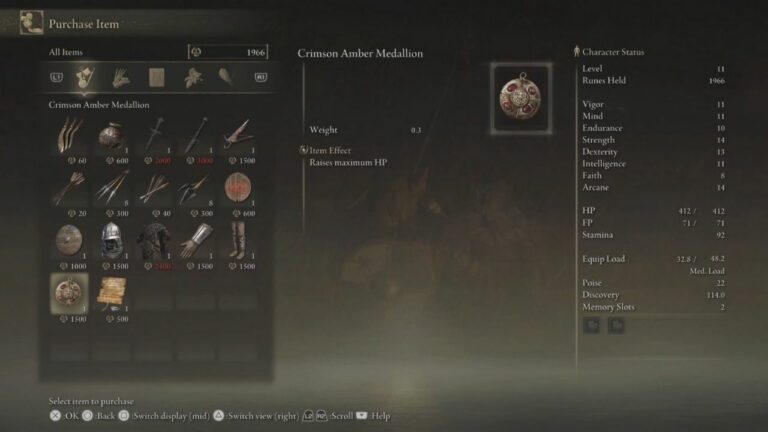 Best Keepsake to Start with – All Keepsakes Explained – Elden Ring