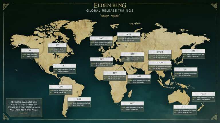 Elden Ring Releasing This Week & Preload Time on Platforms Revealed 
