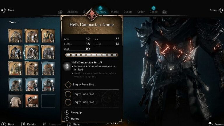 Hel's Damnation Pack – Das Rüstungsset freischalten – AC Valhalla Guide
