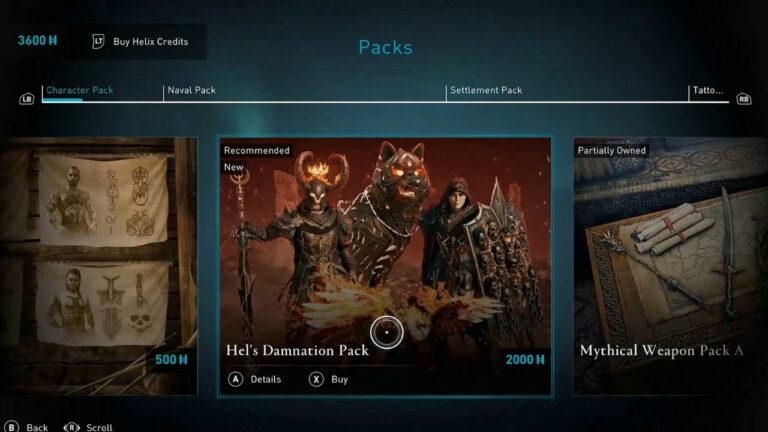 Hel's Damnation Pack – Das Rüstungsset freischalten – AC Valhalla Guide