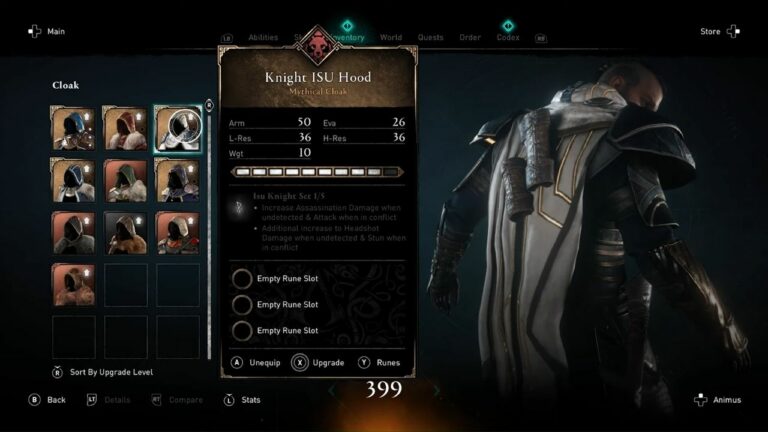 ¿Cómo conseguir el conjunto de armadura Knight ISU en Assassin's Creed Valhalla?