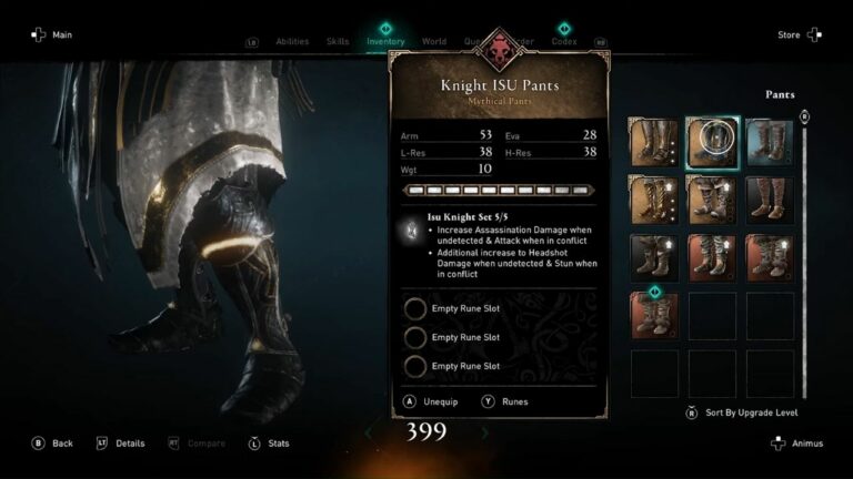 How to get the Knight ISU Armor Set in Assassin’s Creed Valhalla?