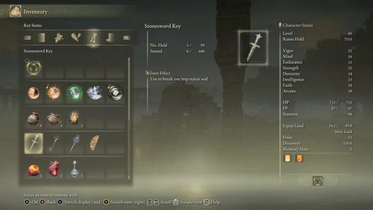 Best Keepsake to Start with – All Keepsakes Explained – Elden Ring