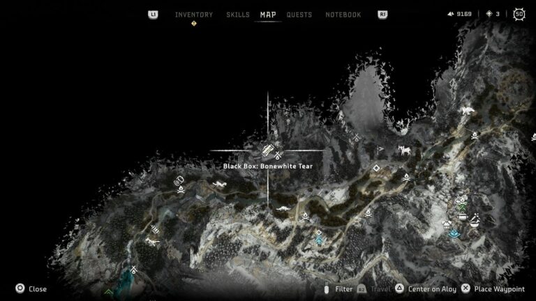 オール ブラック ボックス – 簡単な場所と地図ガイド – Horizo​​n Forbidden West