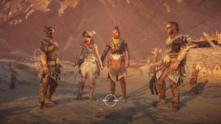 Should you choose Drakka or Yarra? Horizon Forbidden West Choice Guide 