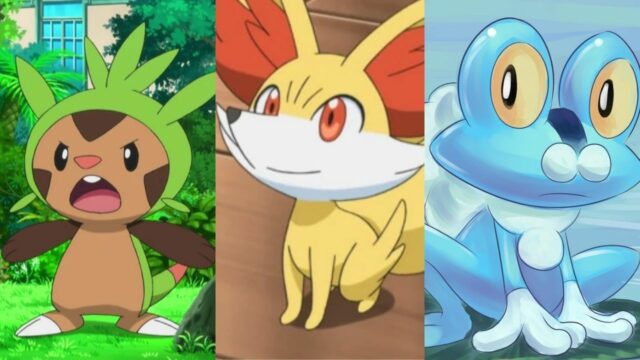 Qual geração está no topo da lista com o melhor Pokémon inicial de todos os tempos?
