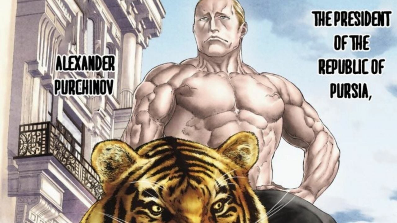 Everything You Need to Know About ‘Ride-on King’, the Manga on Putin cover