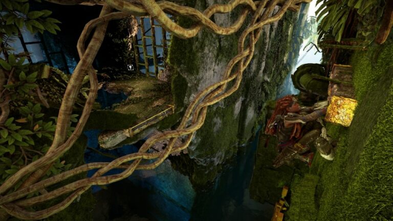 Horizon Forbidden West: Como resolver o quebra-cabeça da ruína da relíquia da Ilha de Spires