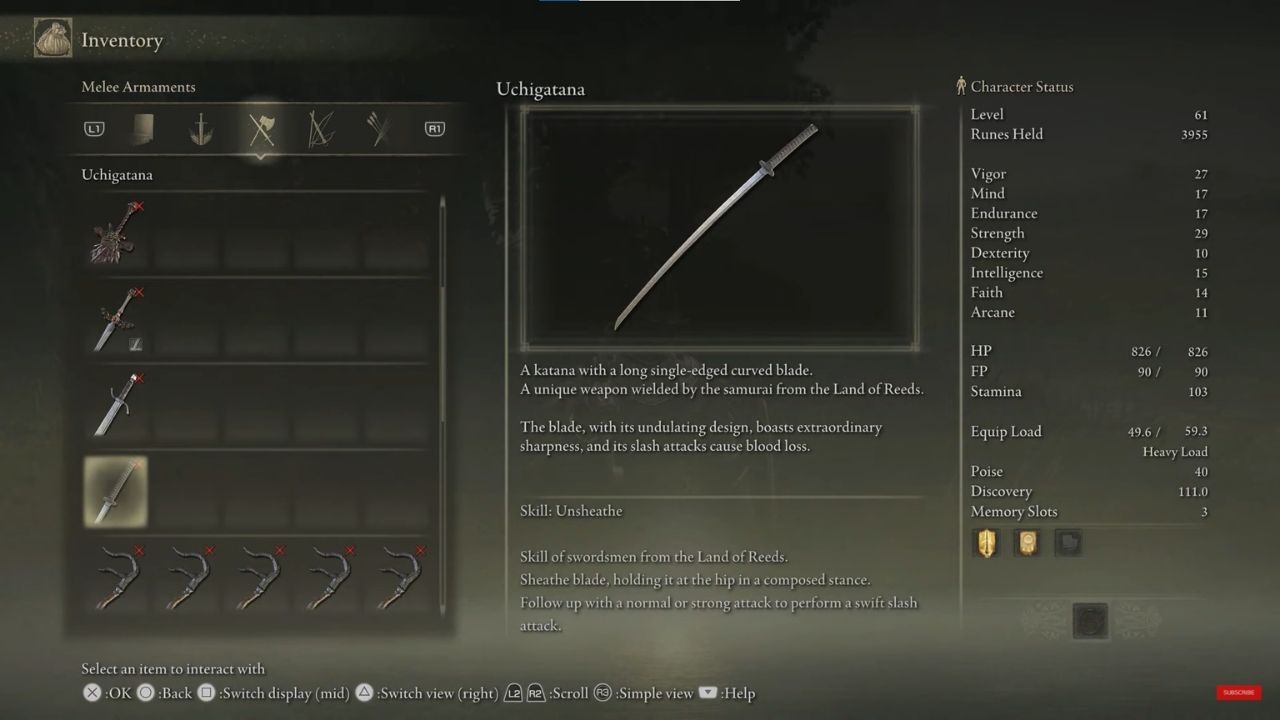 Uchigatana Katana Location Guide: Where to find it in Elden Ring?  cover