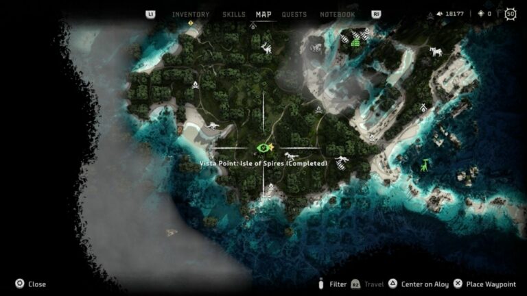 Vista Points Locations – Side Quest Easy Guide- Horizon Forbidden West