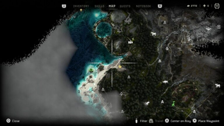 Vista Points Locations – Side Quest Easy Guide- Horizon Forbidden West