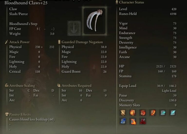 Best Claws in Elden Ring Ranked –Bloodhound Claws, Hookclaws & More 
