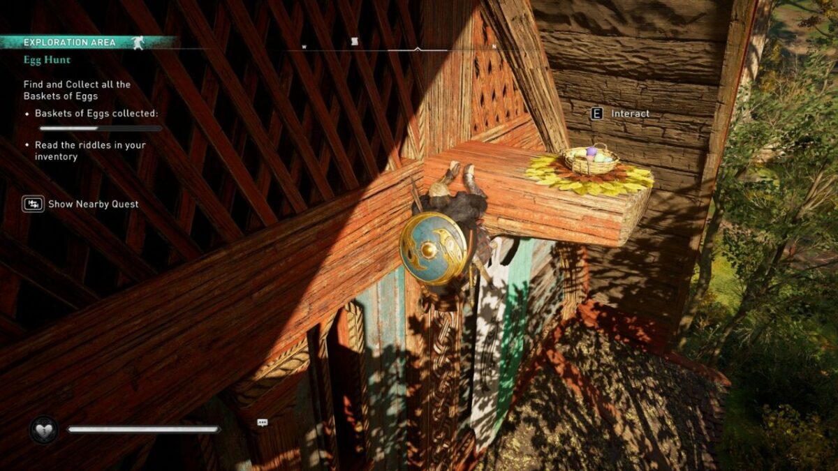 Where can players find all 15 Egg baskets in AC Valhalla?