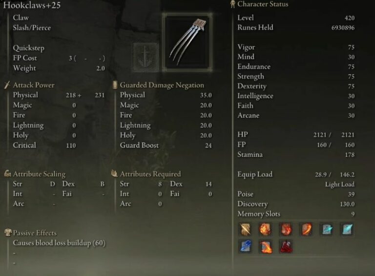 Best Claws in Elden Ring Ranked –Bloodhound Claws, Hookclaws & More 