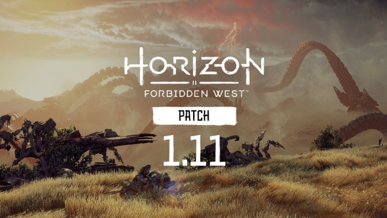 O patch recente do Horizon Forbidden West é uma combinação de duas atualizações