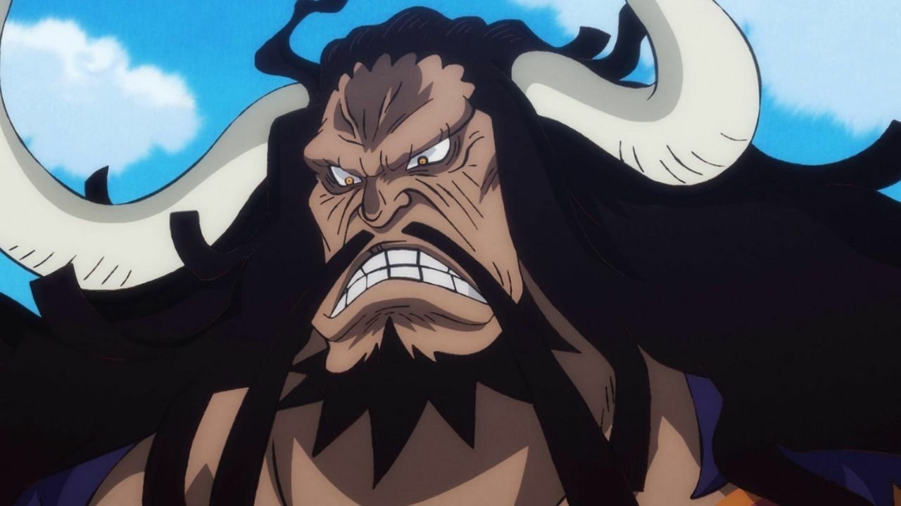 O fim do capítulo 1048 de One Piece prenuncia a capa da derrota de Kaido