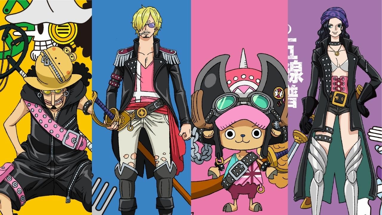 One Piece Film Red presenta lindos bocetos de personajes de la portada de la infancia de Uta