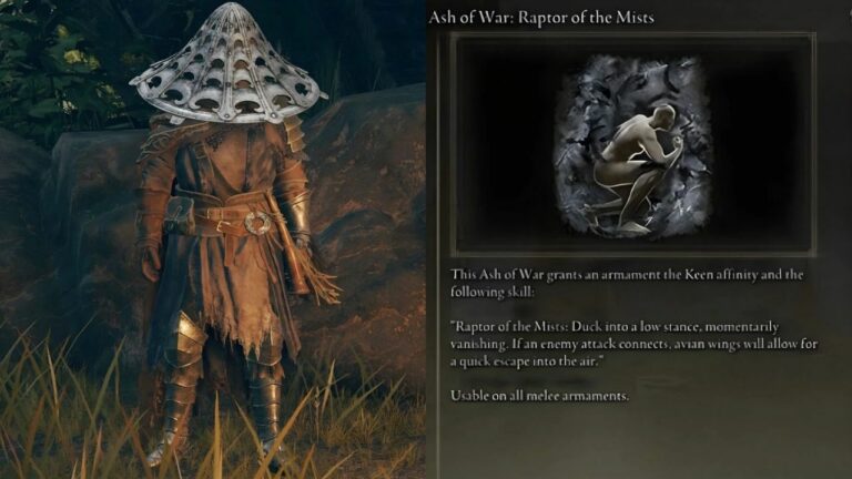 Wie erhalte ich den Raptor of the Mists – Ash of War Guide – Elden Ring?