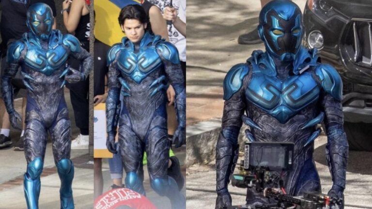 Fotos do set de Blue Beetle sugerem uma grande mudança da DC Comics