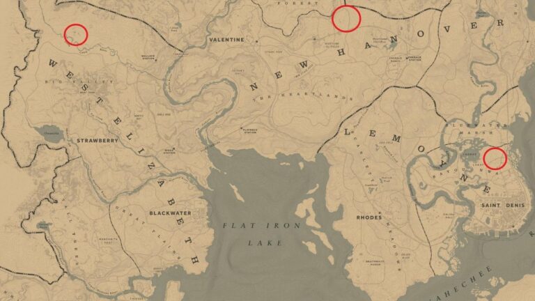 Localização privilegiada de carne em Red Dead Redemption 2! Como encontrar e cozinhar?