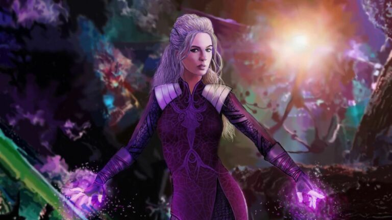 Purple-Suit Clea Makes MCU Debut in Doctor Strange 2 