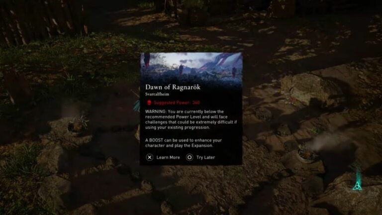 Different Ways to Start the Dawn of Ragnarok DLC in AC Valhalla 