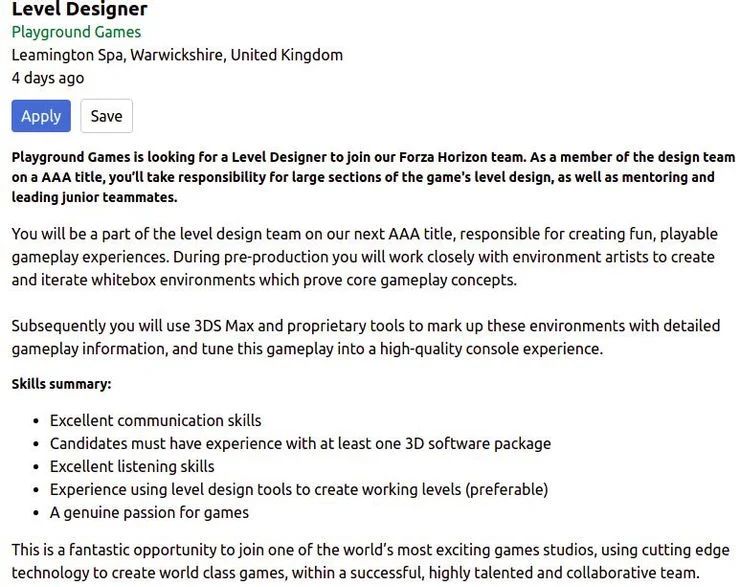 Forza Horizon 6 Is Entering Development According to Job Listing
