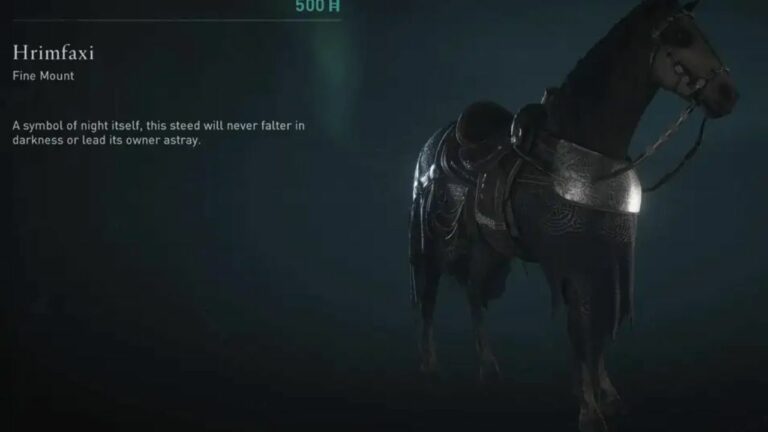 Getting Hrimfaxi Horse Mount – Skin Guide – Assassin’s Creed Valhalla 