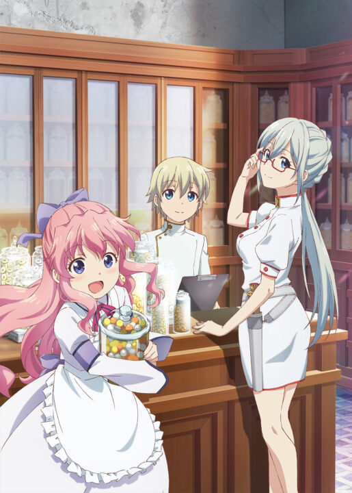 Isekai Yakkyoku Anime stellt die Kameraden von Pharma in einem niedlichen neuen Visual vor