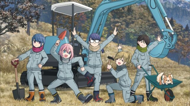 Trailer do filme de anime 'Laid-Back Camp' deixa os fãs emocionados com MCs adultos