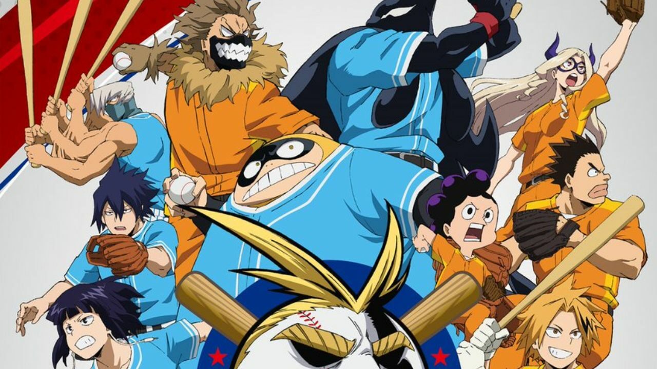 Prepare-se para um anime especial de beisebol de My Hero Academia nesta capa de verão
