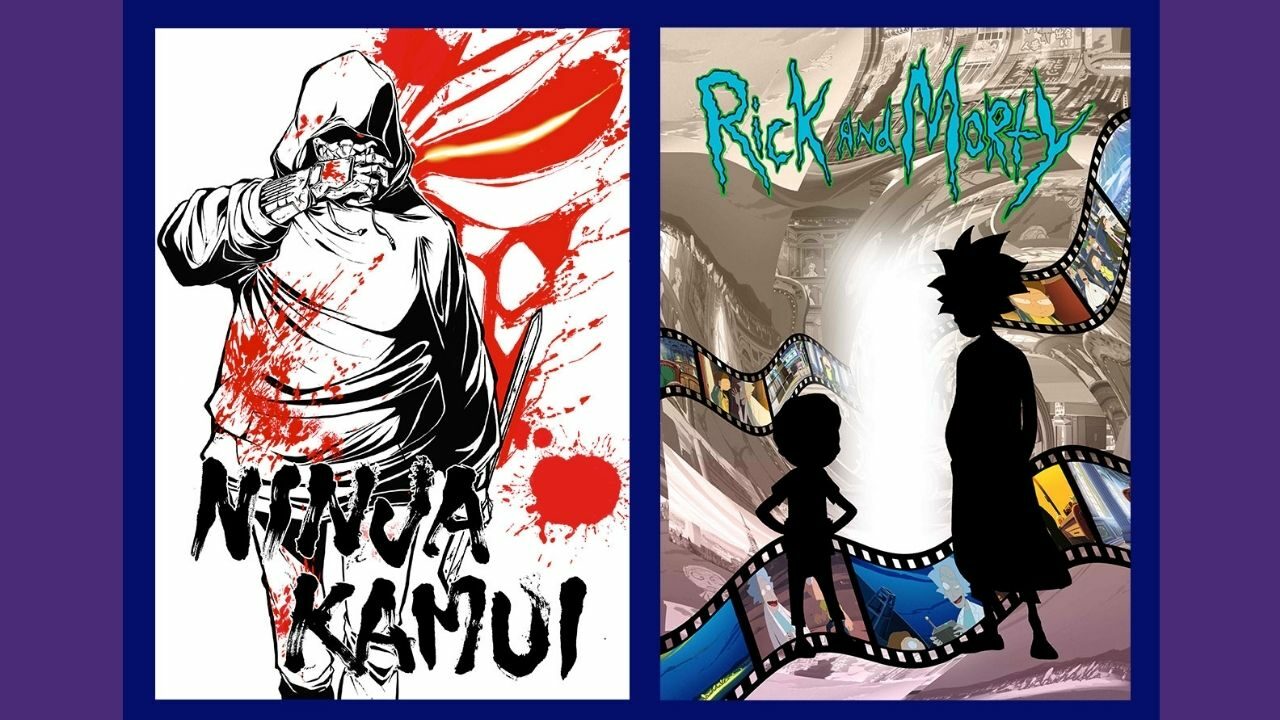 Adult Swim Drops Anime 'Rick and Morty', 'Ninja Kamui' pela capa do diretor JJK