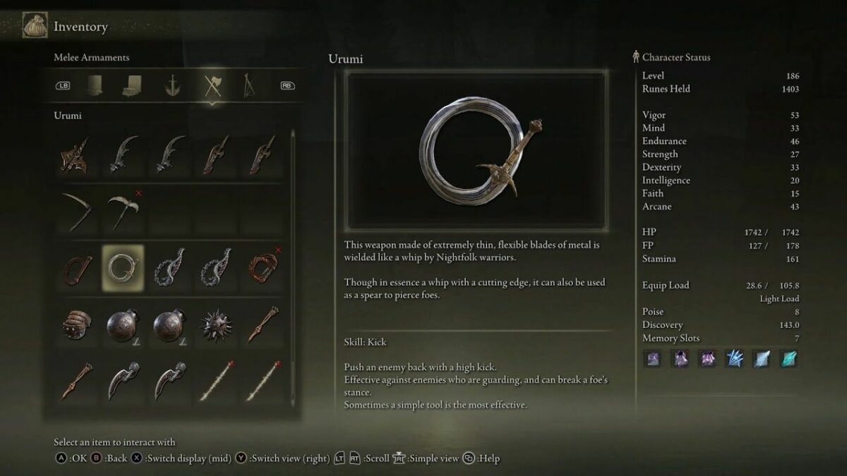 Obtaining the Urumi Whip in Elden Ring – Weapon Location & Map Guide