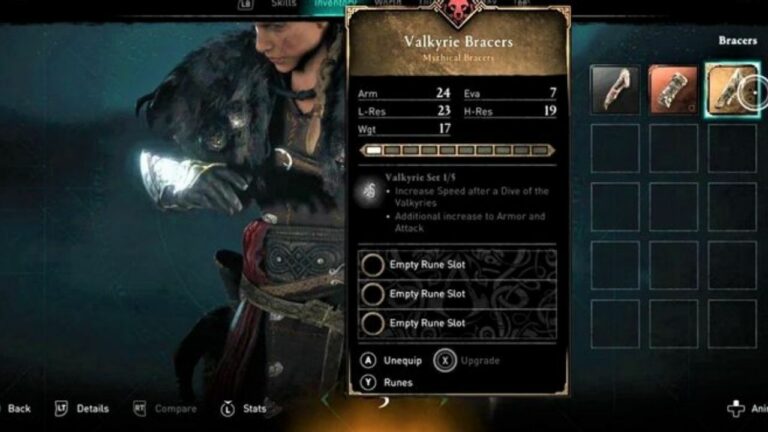Valkyrie Armor Set: Become a Divine Norse Warrior in AC Valhalla 