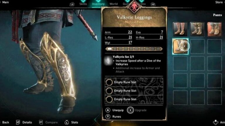 Valkyrie Armor Set: Become a Divine Norse Warrior in AC Valhalla 