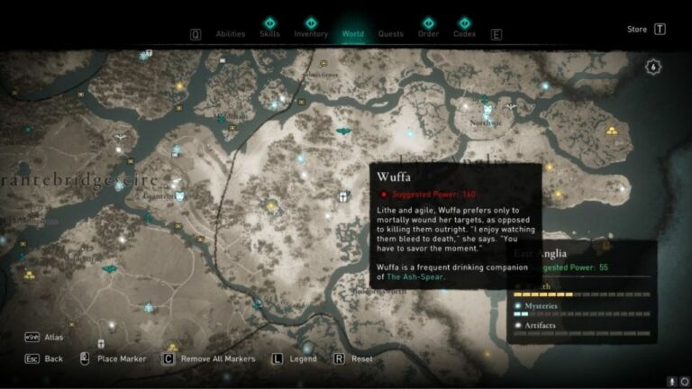 Finding the Ash-Spear, Order of the Ancients Member, in AC Valhalla 