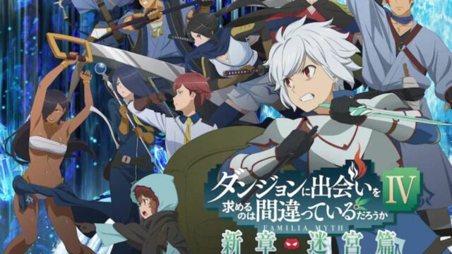 DanMachi streamt neuesten Trailer mit neuen Charakteren für Staffel 4