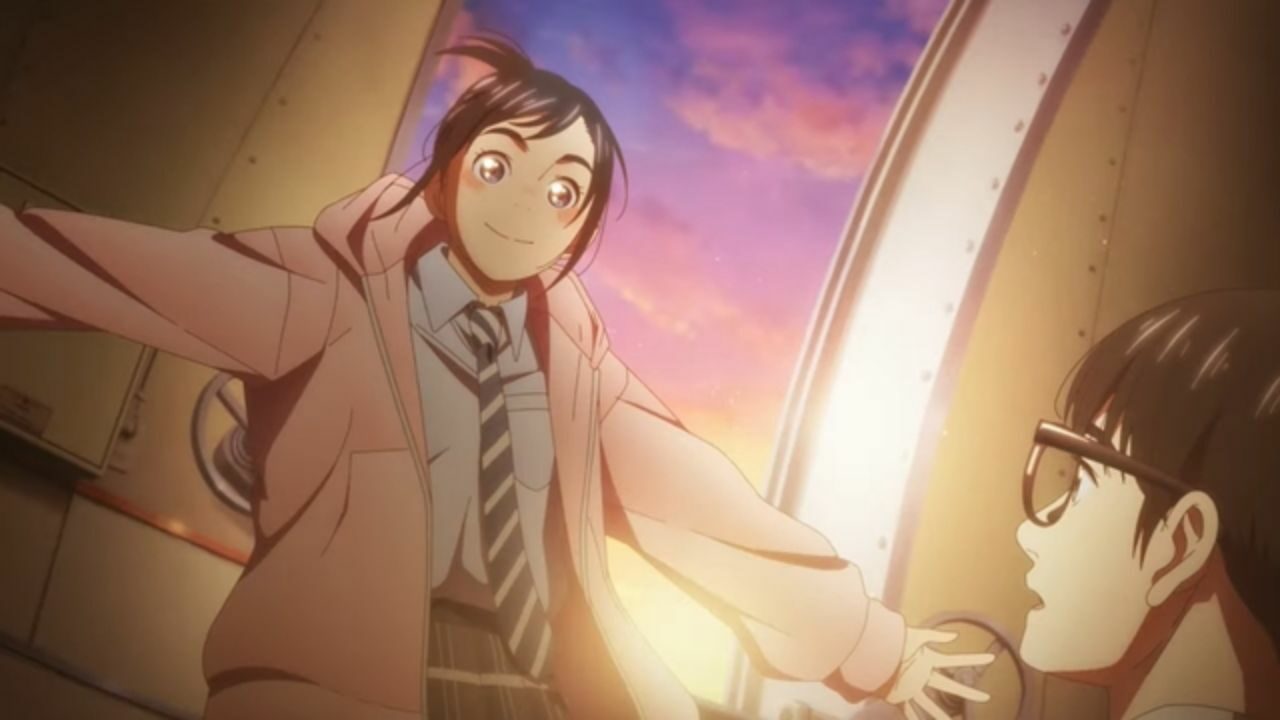 Piérdete en el mundo estrellado de la portada del anime 'Insomniacs After School' del próximo año