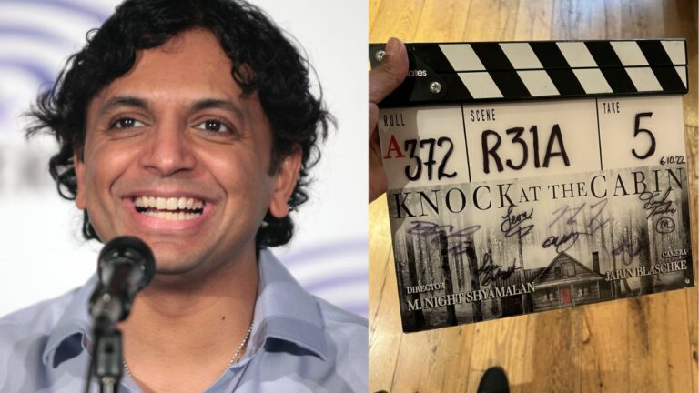Shyamalan Concludes Filming New Movie Knock at the Cabin