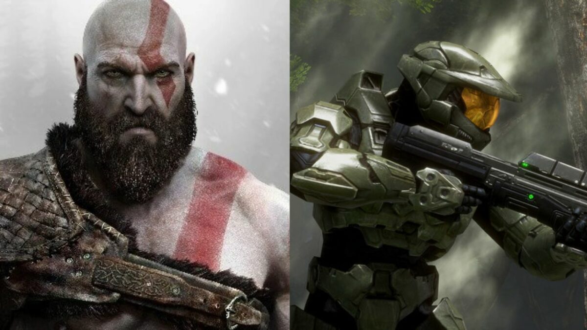 Annihilate Master Chief as Kratos With This God of War Mod