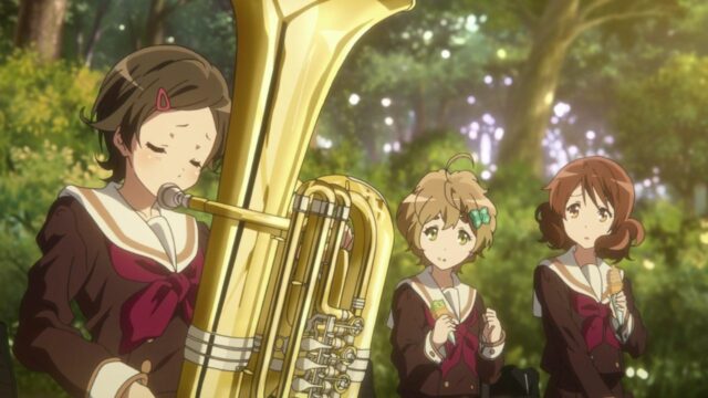 Testemunhe o terceiro ano de Kumiko em 'Sound! Terceira temporada do anime Euphonium em 3