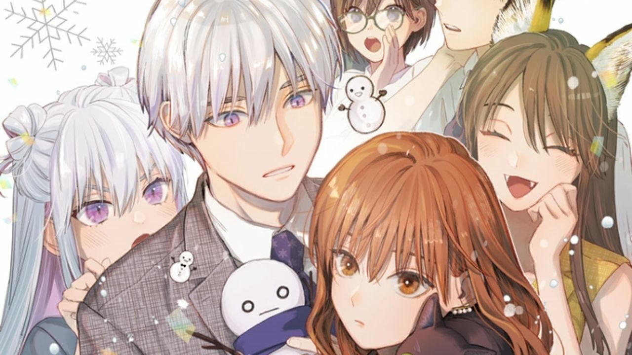Office Rom-Com ‘The Ice Guy and His Cool Female Colleague’ Inspires Anime cover