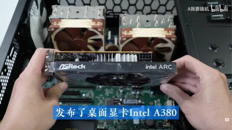 Einführung der maßgeschneiderten Intel Arc A380 Challenger GPU von ASRock bestätigt