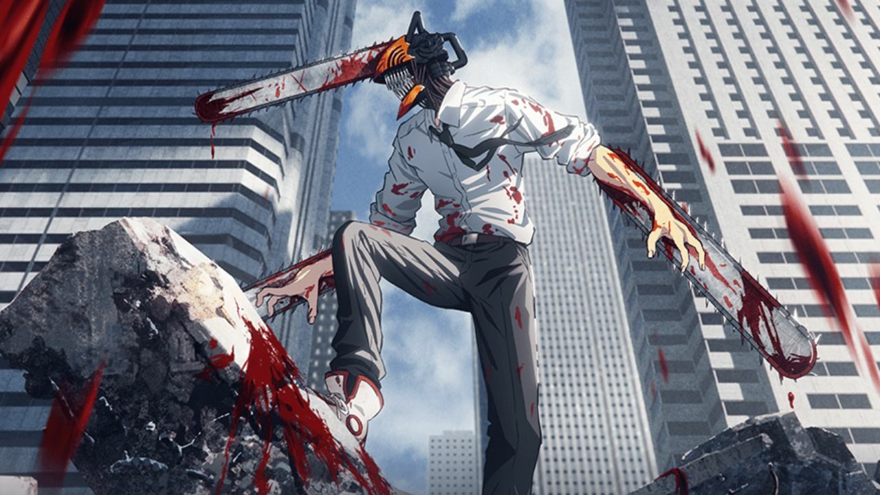 New Visual for Chainsaw Man Portrays Denji in Glorious Gore cover